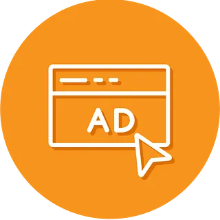 ad advert window icon